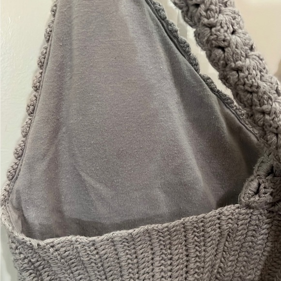 Athleta Crochet Silver/Gray Dress size small - Picture 4 of 7